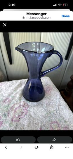 Vintage Blenko pitcher