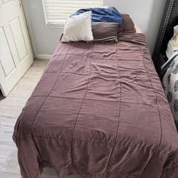 Twin Bed Frame, Twin Mattress, Twin Box Spring, Twin Bedding