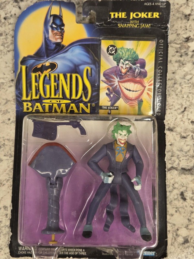 Legends Of Batman-Joker W/ snapping jaw