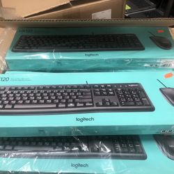 ⌨️ Logitech MK120 Keyboard and Mouse Combo - Essential Peripherals! 
