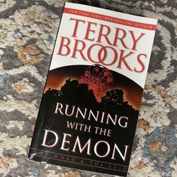 Running With The Demon by Terry Brooks Fantasy Horror Novel Book