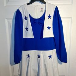 Halloween "Dallas Cowboy Cheerleader" (dress only) size KIDS LARGE 14 $5