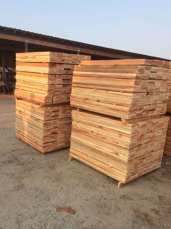 1x8x5 cc $5.50ea thick newly milled redwood fence boards