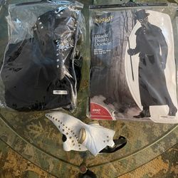 2 Plague Doctor Costumes 