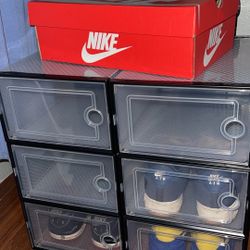 Shoe Boxes (super Small Only Fit Up To A Size 8 Men Shoes)
