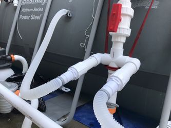 Water Hose Adapter for 1.25" & 1.5" hose (1-/1/4" or 1/1/2") - Pool, Spa, Garden