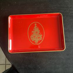 Vintage Christmas Tray