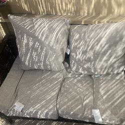 3 Set Pice With Table Outside Net Chairs 