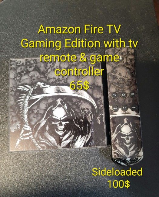Amazon Fire TV Gaming Edition with Tv Remote & Game Controller