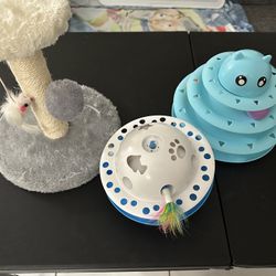 Cat Toys & Scratcher 