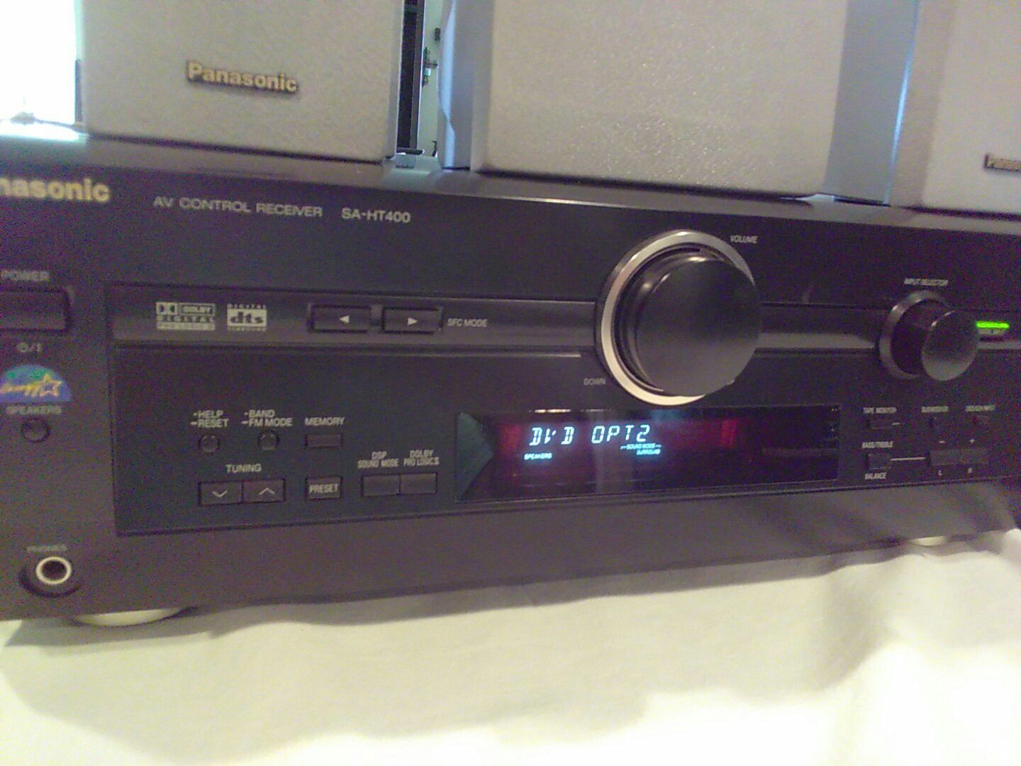 Panasonic SC HT 400 , New 350watt Receiver ..