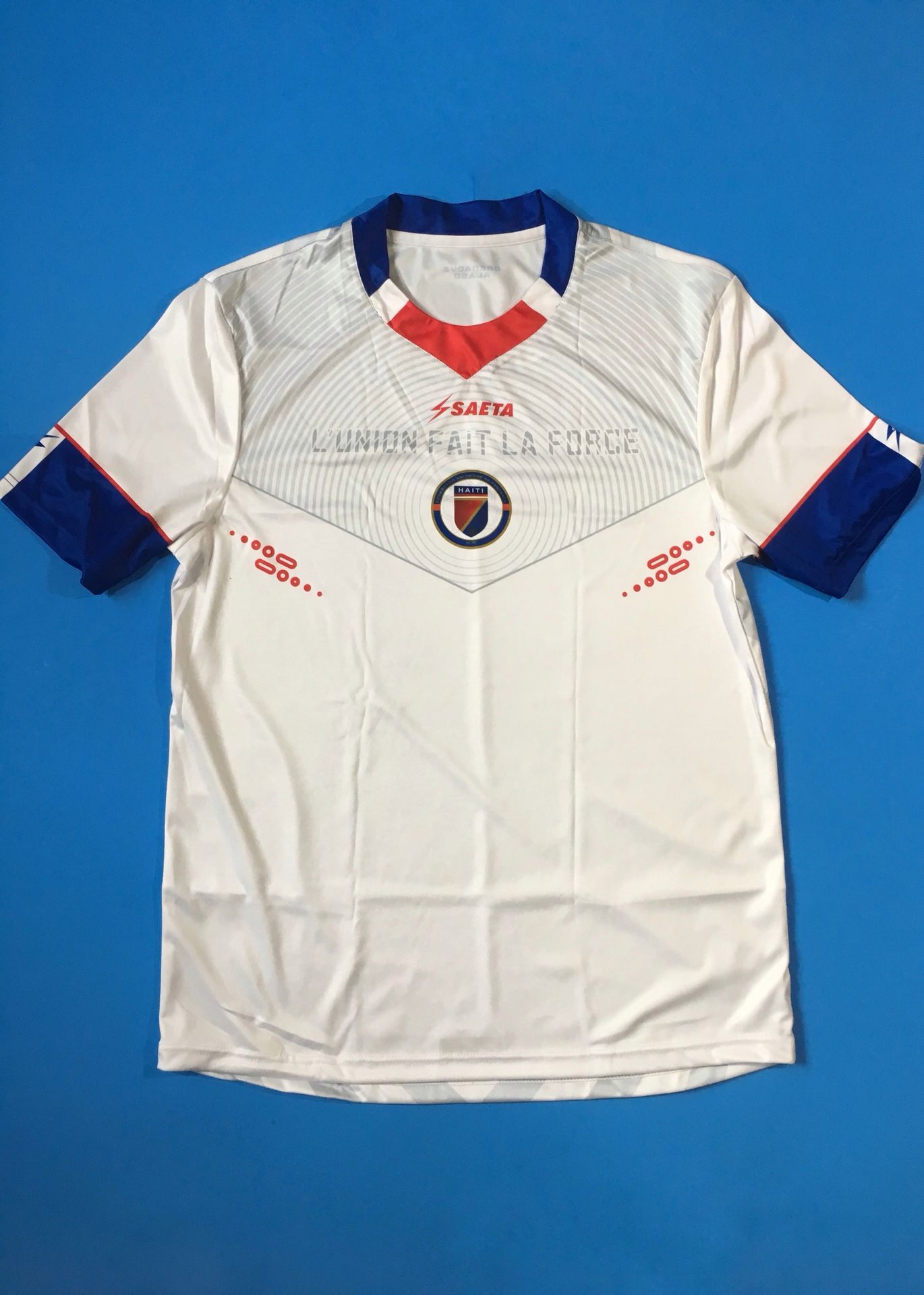 Haiti Football Federation soccer jersey small