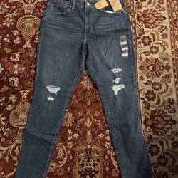 Women’s Levi’s style 721 high-rise skinny size 16 medium weigh 33 length 30