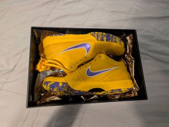 Kobe draft day basketball shoes (LAKERS)