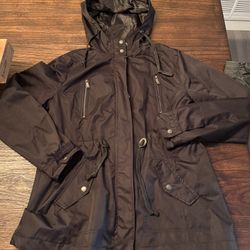 Women’s Black Windbreaker Medium