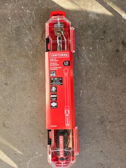 CRAFTSMAN 3/8-in Drive Click Torque Wrench 20-ft/lb to 100-ft/lb