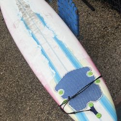 8’ Wavestorm Soft Top Surfboard