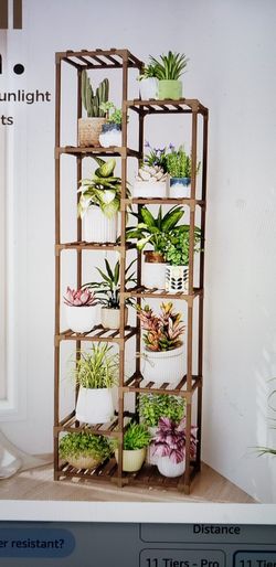 Plant Stand, Solid Wood, Strong, In Box, New