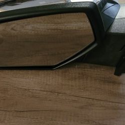 Used 2017 chevy SILVERADO Chrome Left Side Mirror 