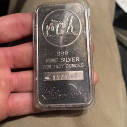 10 Troy Oz. Silver Bar
