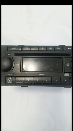 Daimler Chrysler car stereo