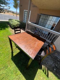 Real wood kitchen table
