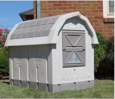 ASL Dog Palace Insulated Dog House With Remote Control Heater
