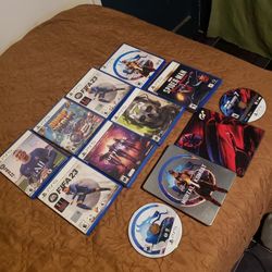 PS5 Gamed. $30! Per Game or 4 For $100! Free Delivery the Steelbook books $60! Each or 2 for $100. All for $260! Playstation 5 Games juegos