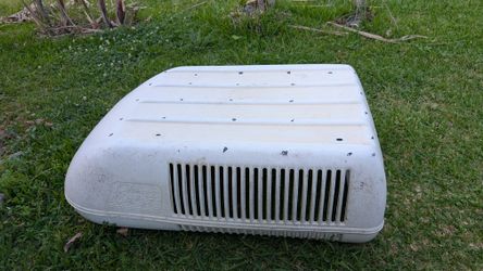 Plastic cover for AC for RV