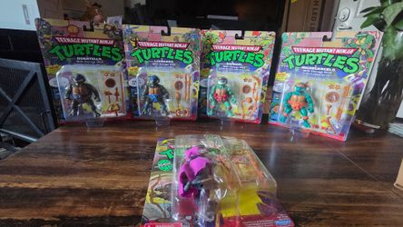 TMNT Action Figure Set of 5 Playmates