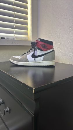 Jordan 1 red and grey