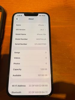 iPhone 16e (128gb) metro