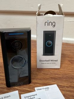 Ring Doorbell Wired Smart Video Doorbell
