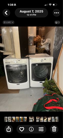 Washer & dryer