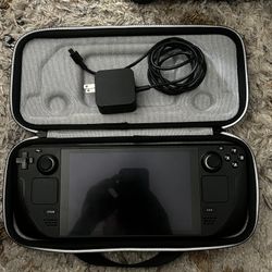 Steam Deck Console w/ Case & Charger – Excellent Condition