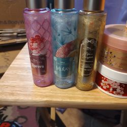 New Bath And Body Works Shimmers And Body Butterd