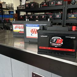 Car batteries