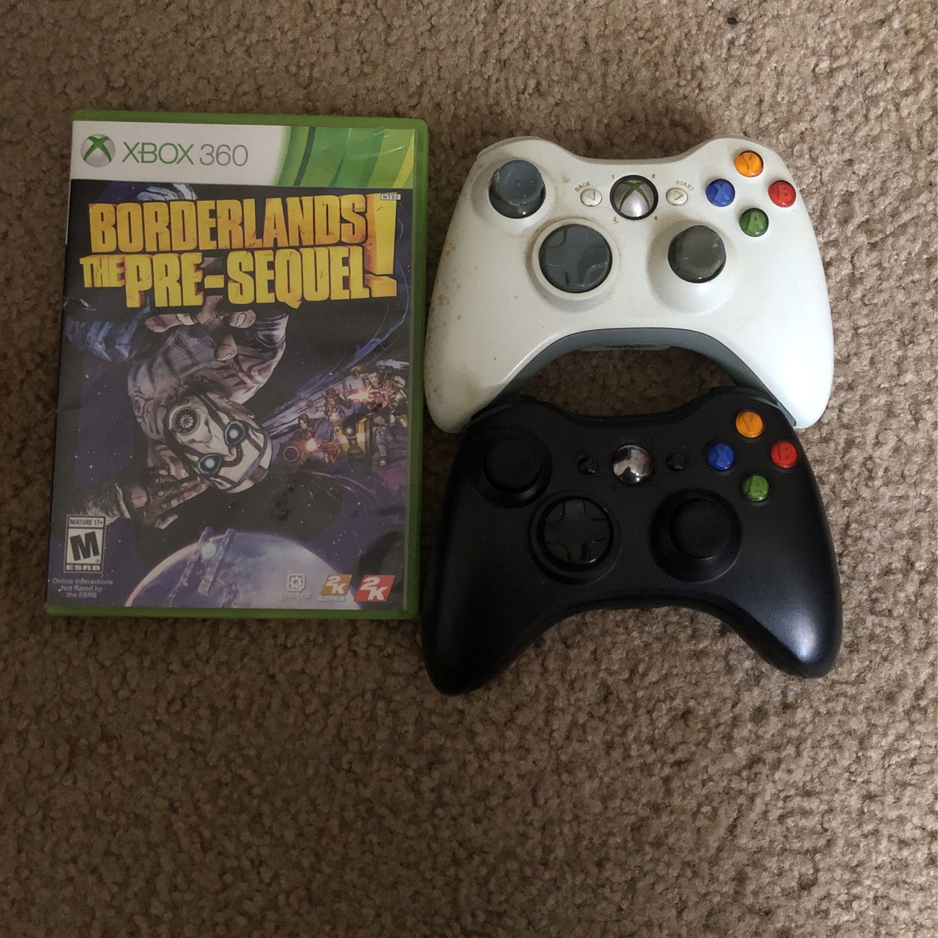 2 Xbox 360 Controller N Borderlands 