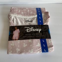 Mickey And Minnie Pajama Set