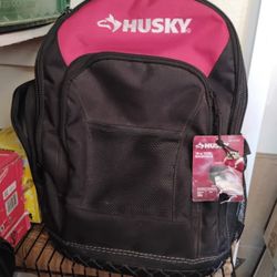 Husky Heavy Duty Tool bag Contractor Back Pack