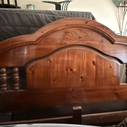 Wooden King Size Bed Frame