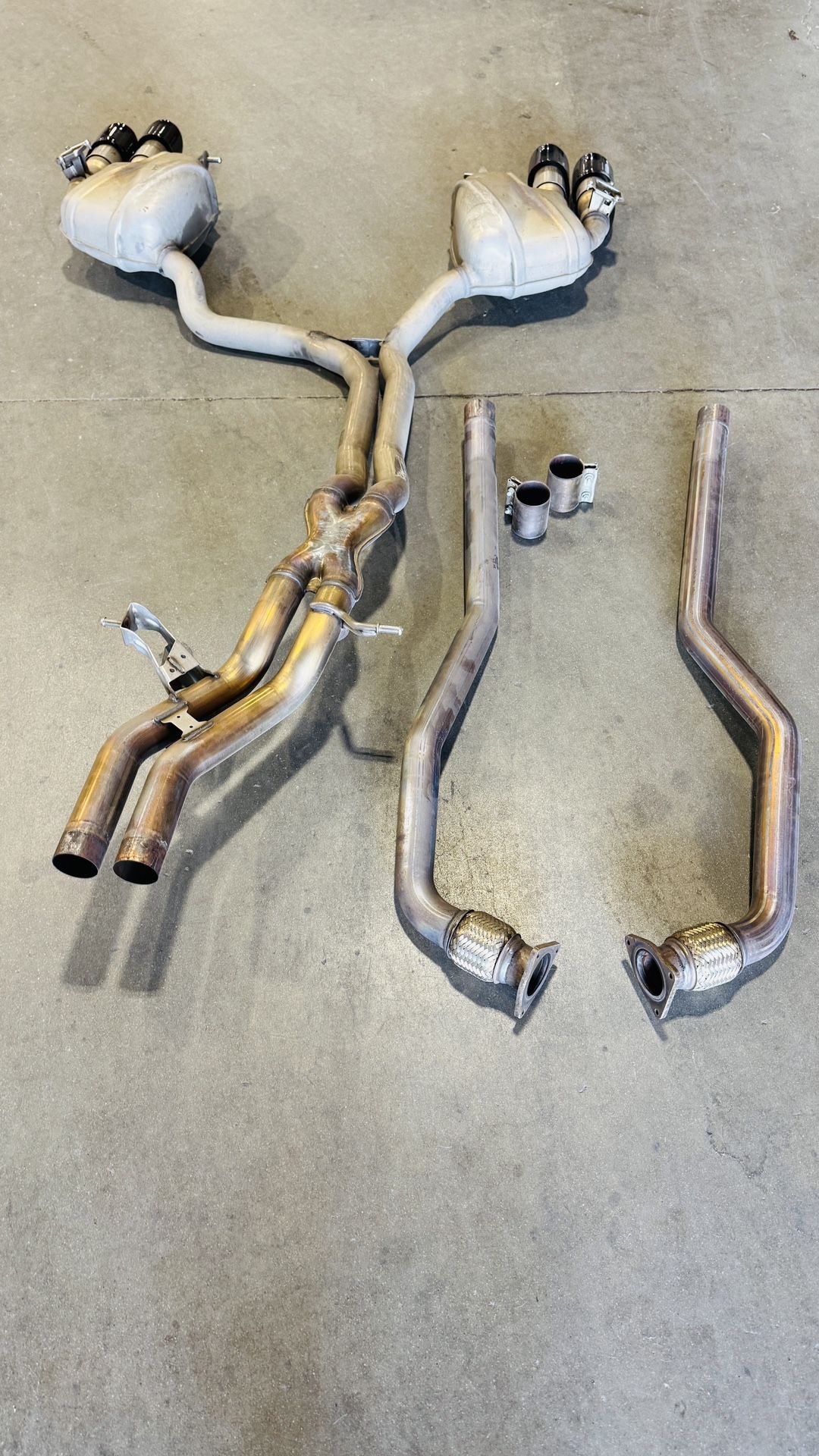 For Sale: OEM Porsche Macan GTS Cat-Back Exhaust System (2022, Valved)