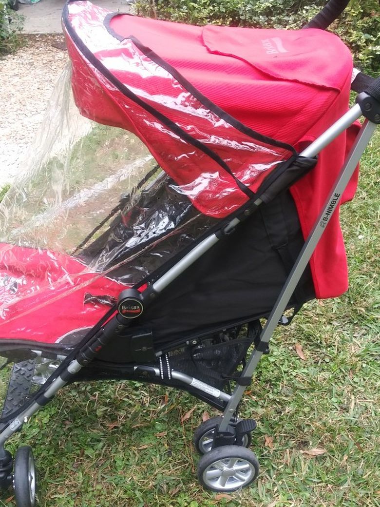 Britax Red Umbrella Stroller
