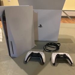 Sony PlayStation 5 Disc Edition New PS5 Working Console, Controller, Headset 