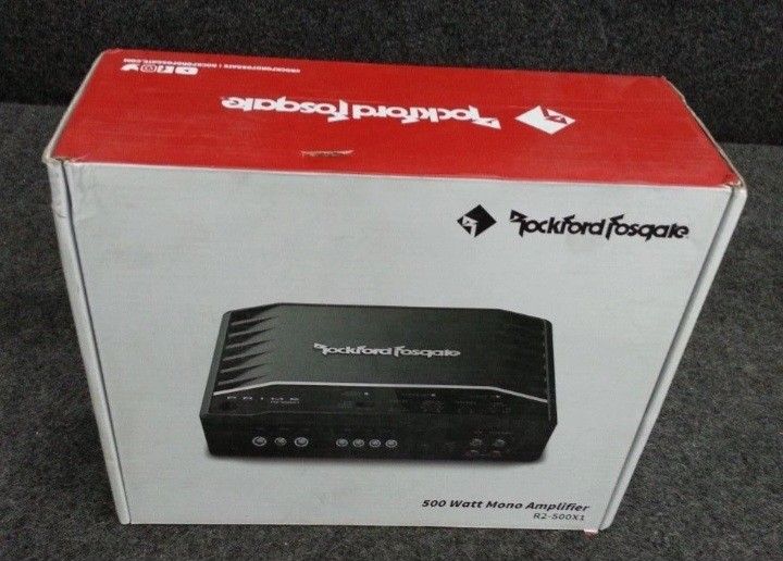 ROCKFORD FOSGATE R2-500X1 1 Channel Mono Amplifier 500 Watts 