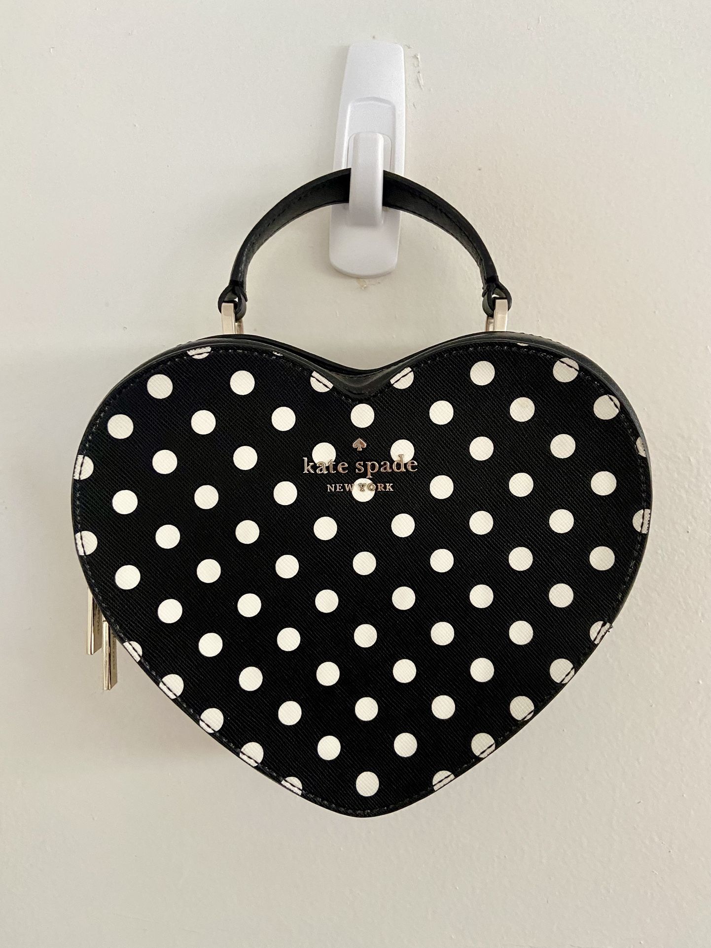 Kate Spade Polka Dot Heart Purse