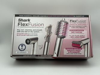 Shark - FlexFusion Air + Ceramic Styling & Drying System with Scalp Shield Mode - Metallic Mist (105)