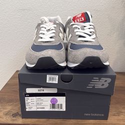 New Mens NEW BALANCE 574 Aluminum Grey/White U574GWH MEN’S SIZE 10