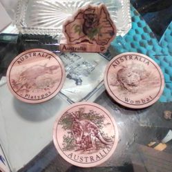 Imported From Australia* Marble Coasters And Signature Piece