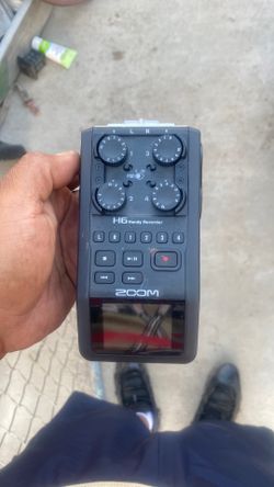Zoom H6 Handy recorder H6/BLK Linear PCM/IC Microphone Black